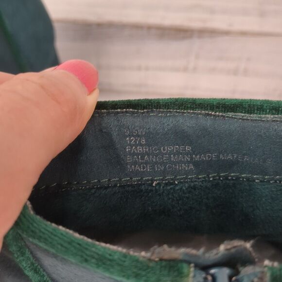 Cloudwalkers Dark Teal Green Broome Ankle Booties with Velvet Inset Size 9.5W - Picture 11 of 16